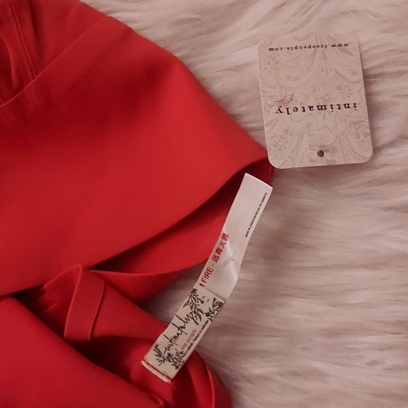 Intimately FP Sage Longline Bralette Cayenne Color - Picture 6 of 11